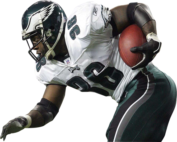 Dynamic Football Player Action PNG Image