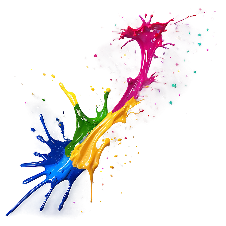 Dynamic Paint Splatter Png 26 PNG Image