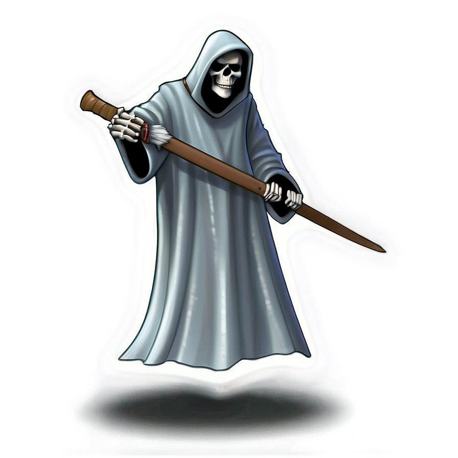 Dynamic Pose Grim Reaper Png Jdi8 PNG Image