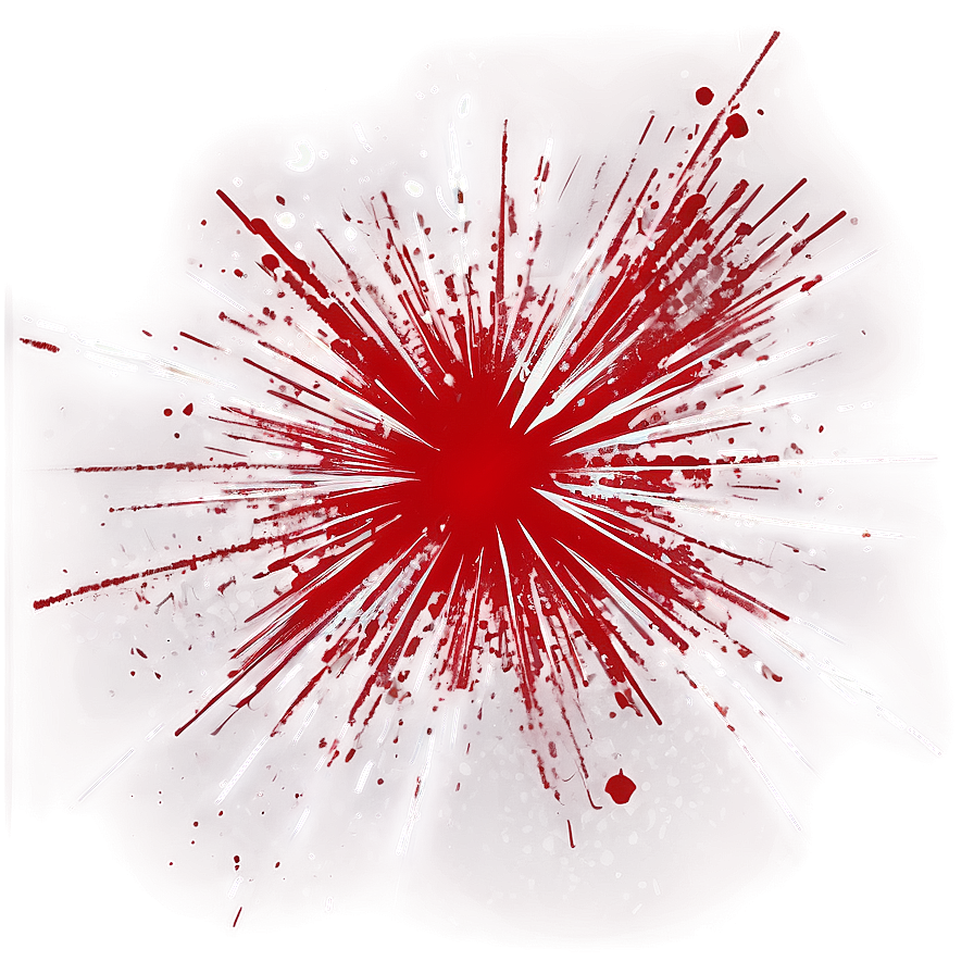 Dynamic Red Splatter Art Png Akc99 PNG Image