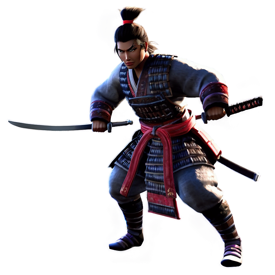 Dynamic Samurai Png Vbx57 PNG Image