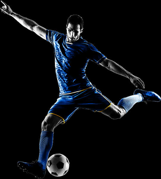 Dynamic Soccer Playerin Action.jpg PNG Image