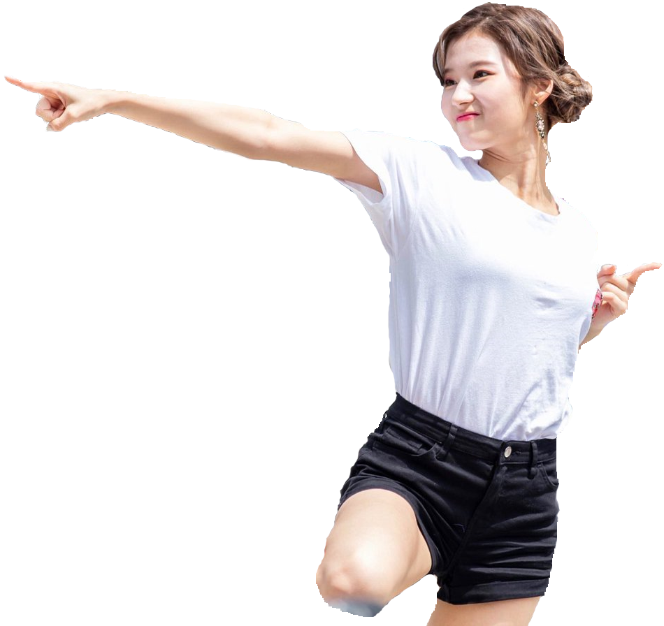 Dynamic Stretching Pose Woman PNG Image