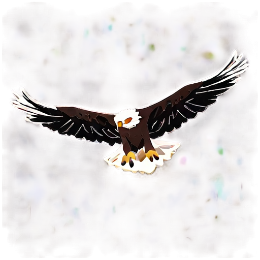 Eagle Landing Action Shot Png D PNG Image