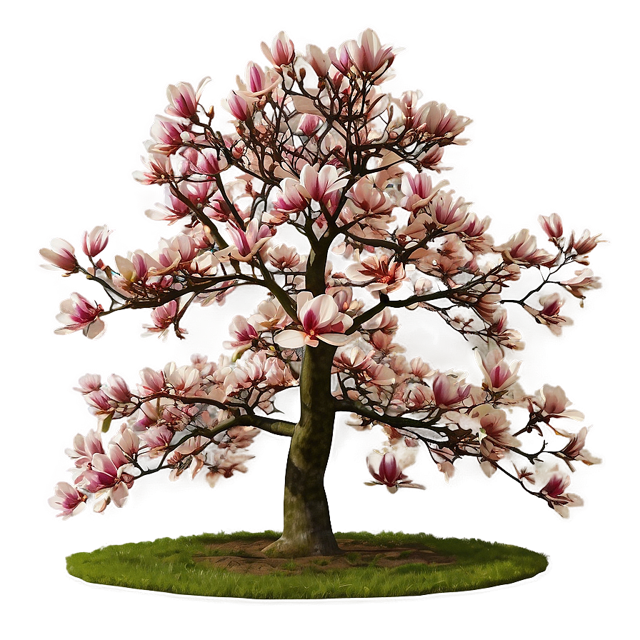 Early Spring Magnolia Tree Png Xwr21 PNG Image