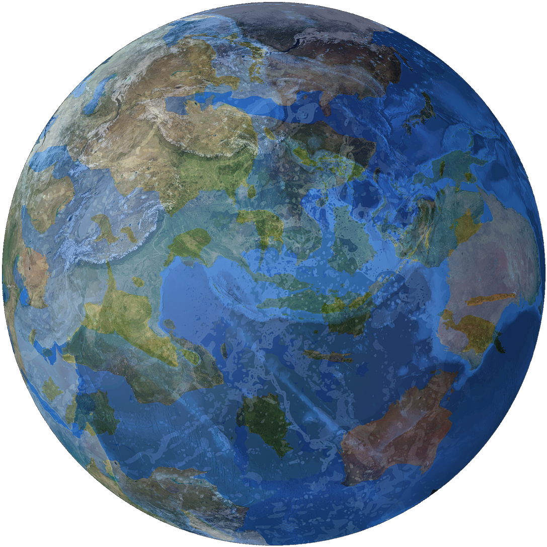 Earth From Space Global View PNG Image