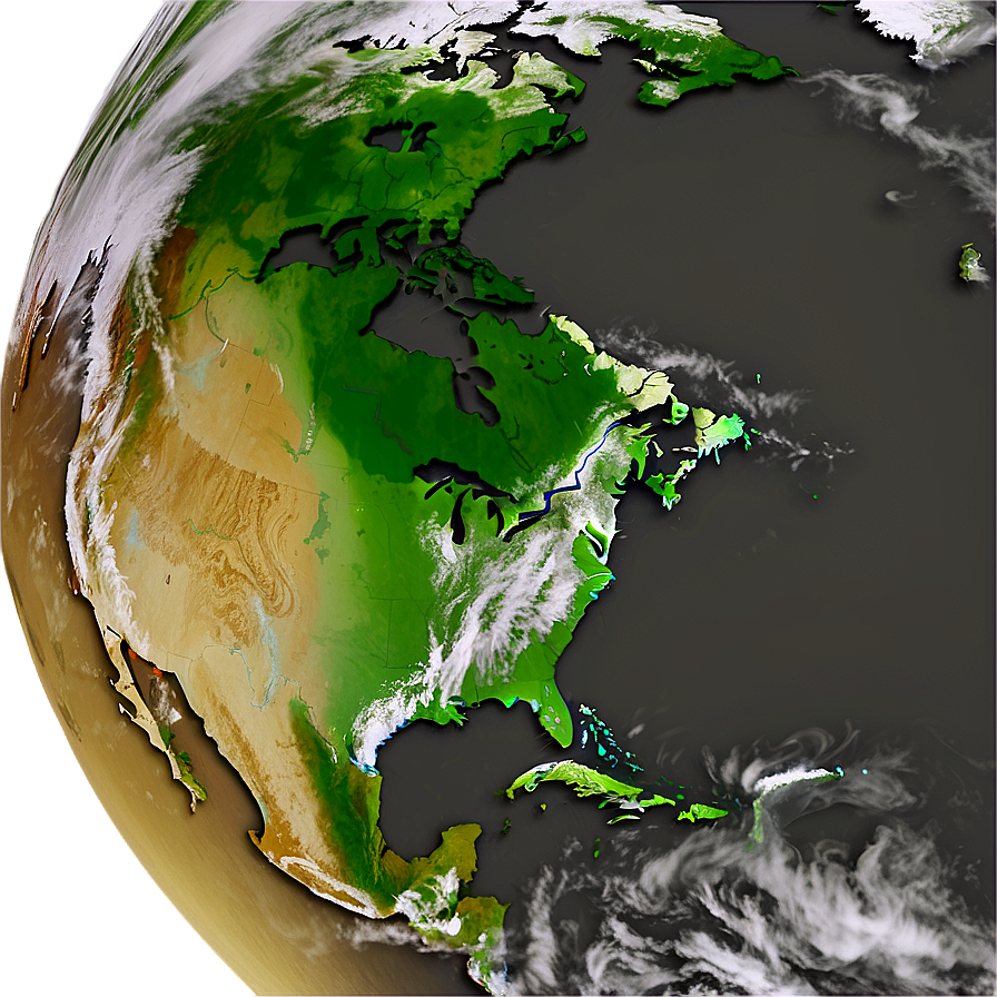 Earth's Environmental Zones Png 06112024 PNG Image