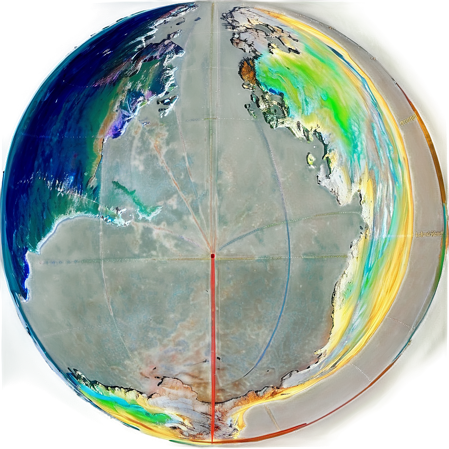 Earth's Gravity Field Representation Png Qem PNG Image