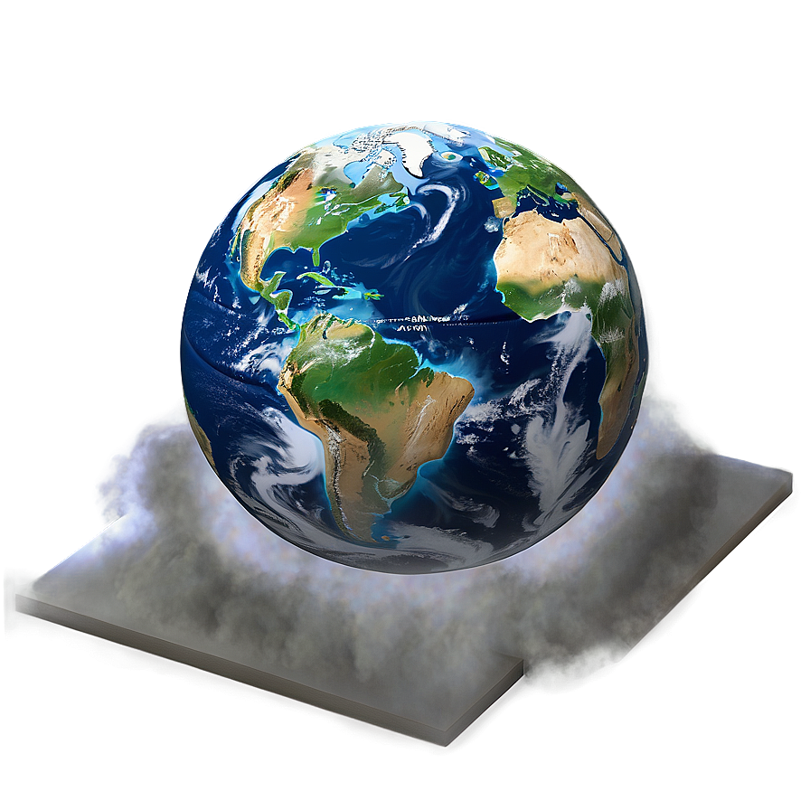 Earth's Gravity Field Representation Png Saj PNG Image