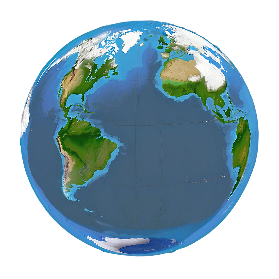 Earth South Pole View Png 45 PNG Image