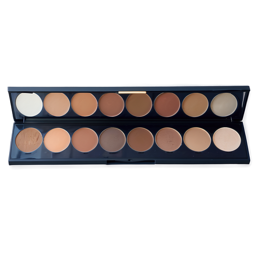 Earth Tones Makeup Palette Png Abr PNG Image