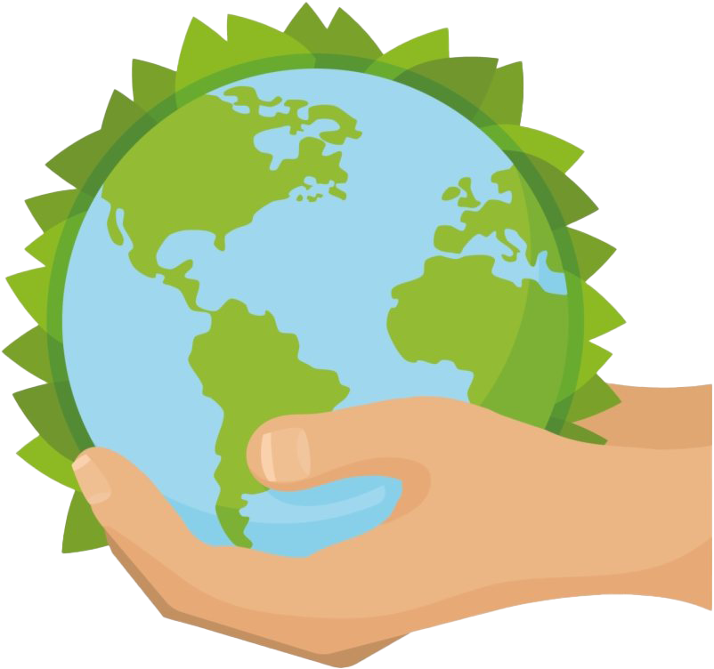 Earthin Hand Environmental Care PNG Image