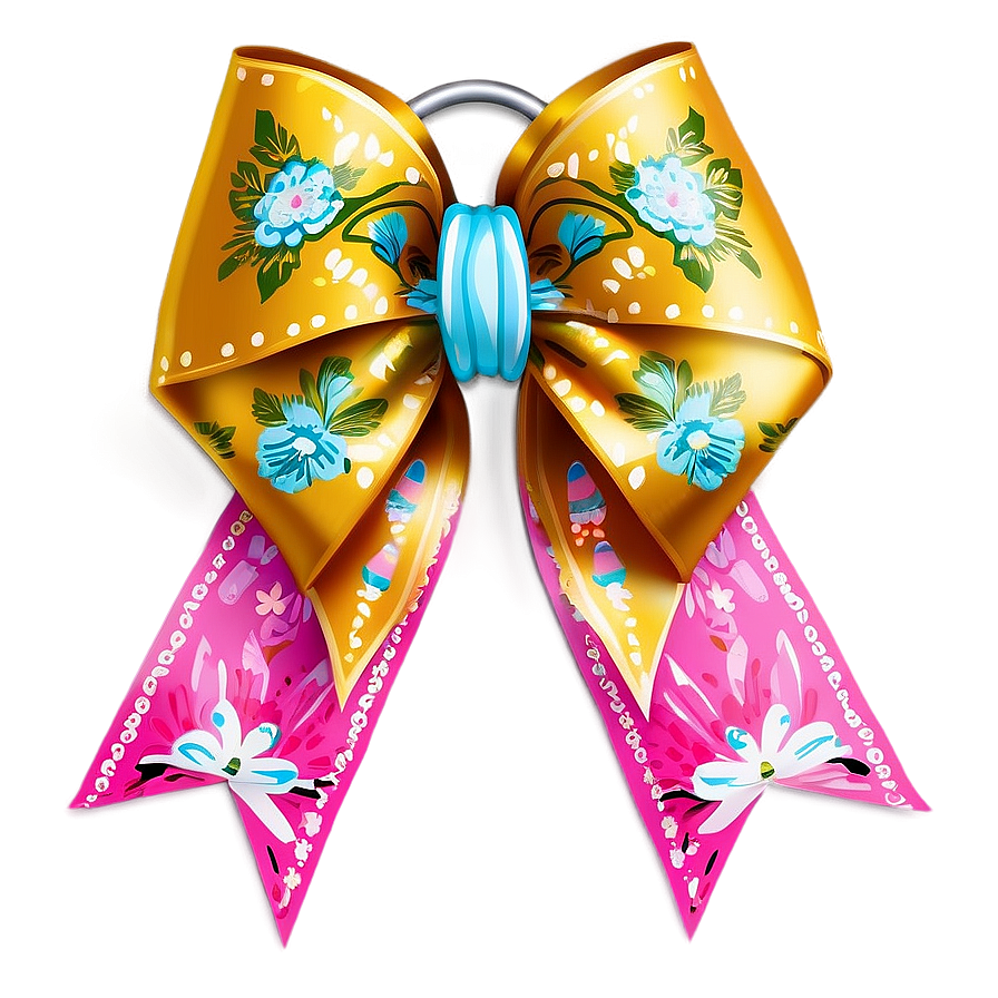 Easter Cheer Bow Png Ljy42 PNG Image