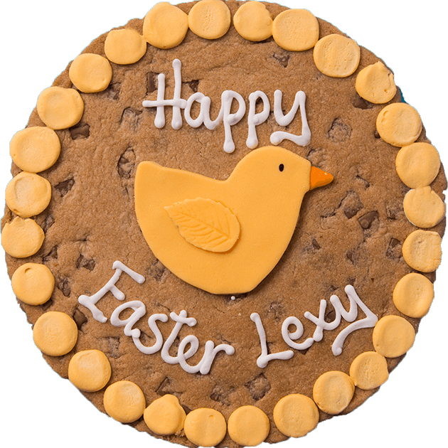 Easter Cookie Cake Personalized Decoration PNG Image