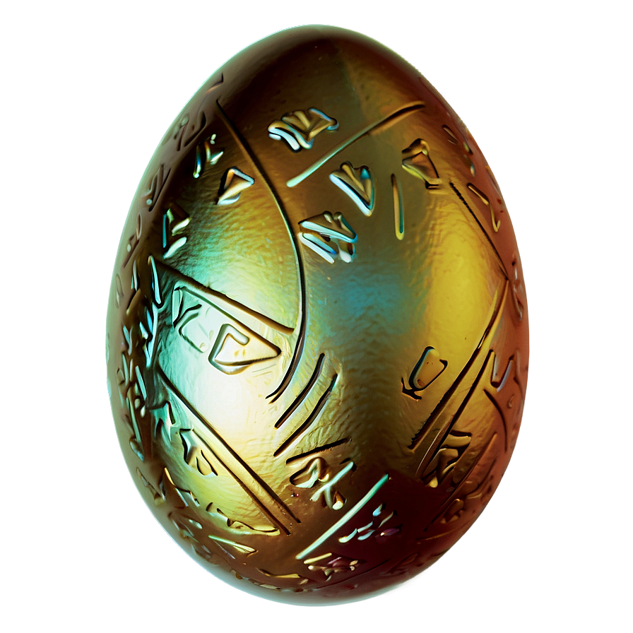 Easter Egg Golden Png Kdy PNG Image