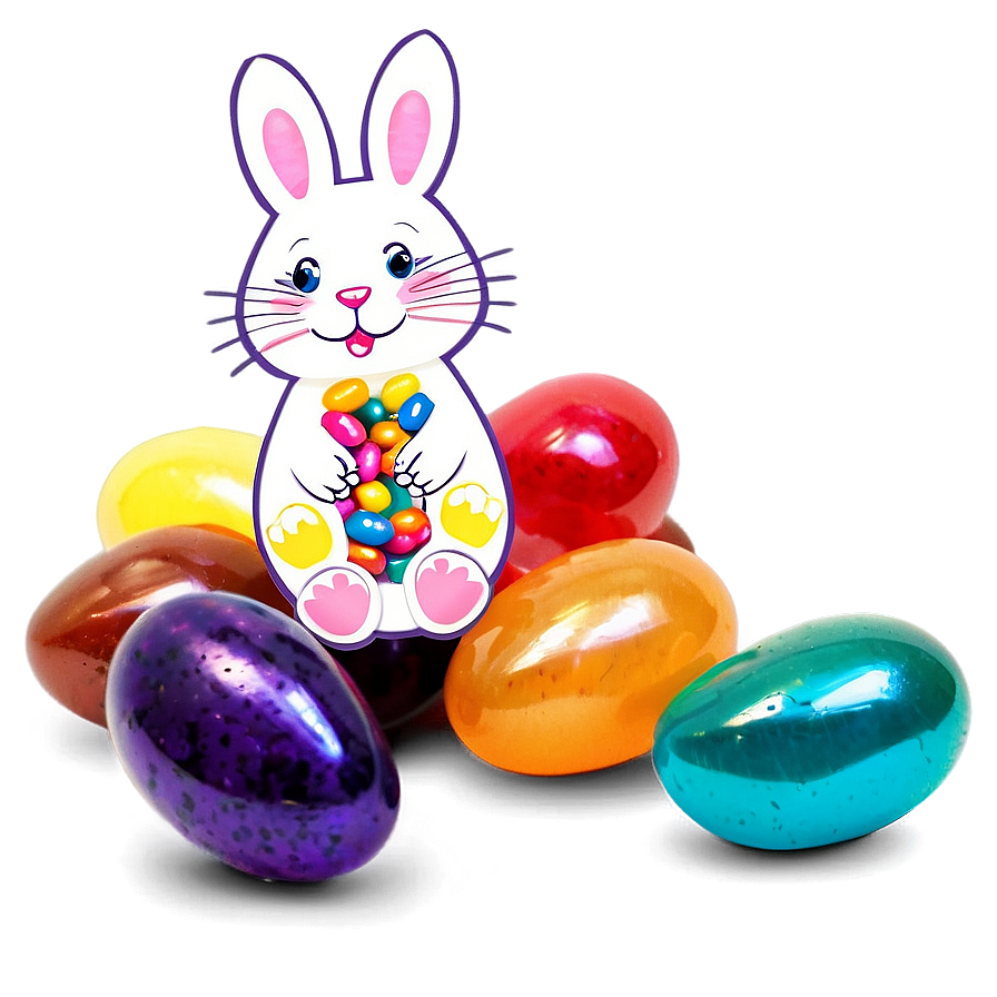 Easter Jelly Beans Png Jpy PNG Image