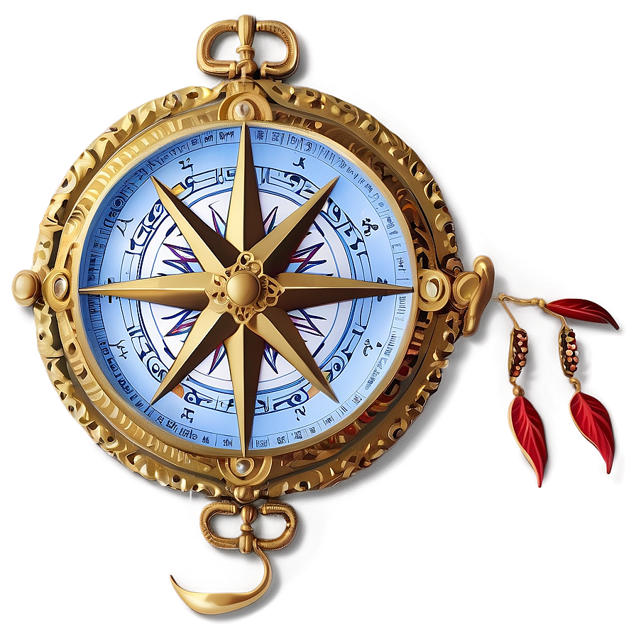 Eastern Inspired Compass Png Tho PNG Image