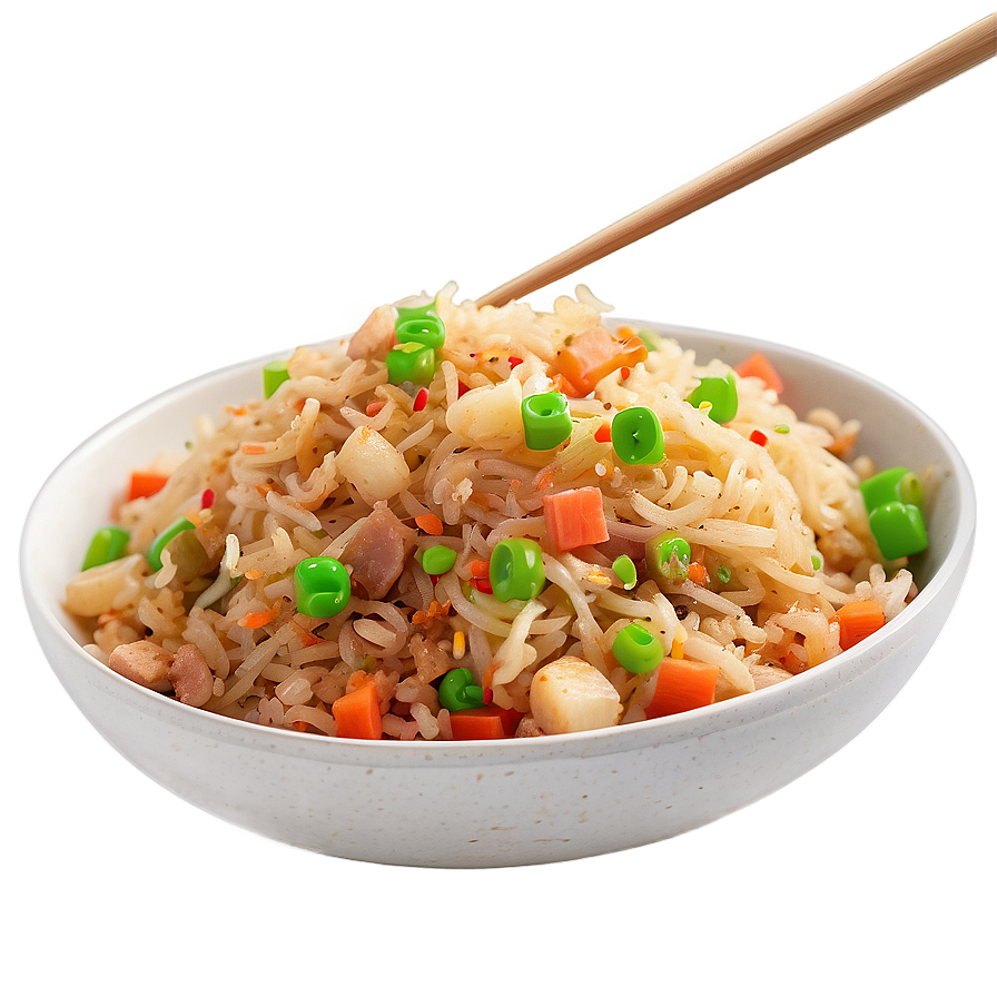 Easy Homemade Fried Rice Png Chi PNG Image