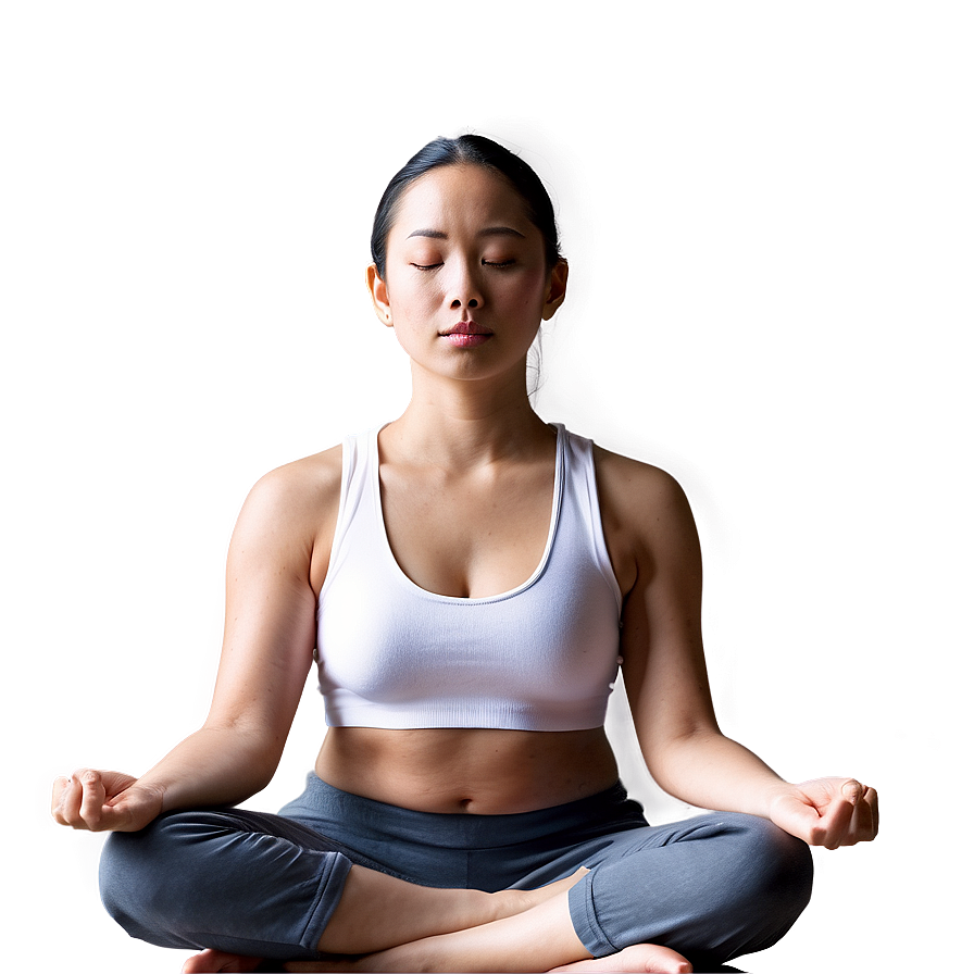 Easy Meditation Techniques Png Pxf PNG Image