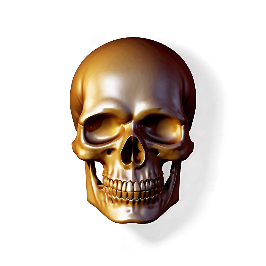 Easy Skull Design Png 64 PNG Image