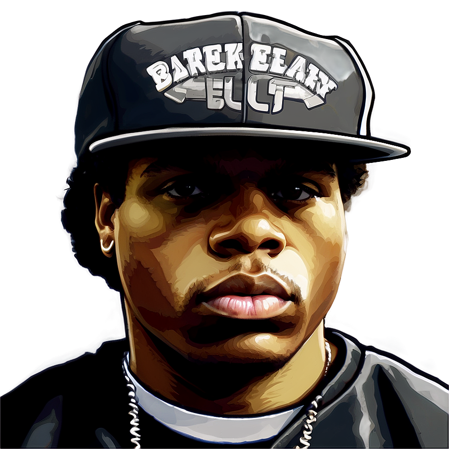 Eazy E Black And White Png 95 PNG Image