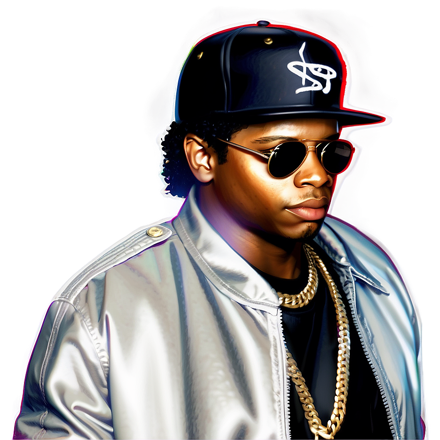 Eazy E Tribute Art Png Xux PNG Image