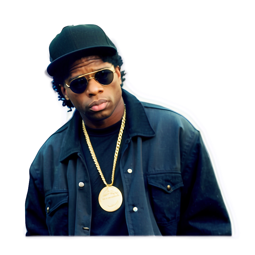 Eazy E Vintage Style Png Ykp PNG Image