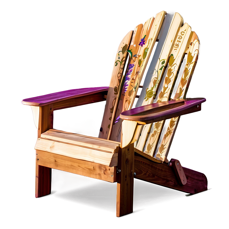 Eco-friendly Adirondack Chair Png Sen PNG Image