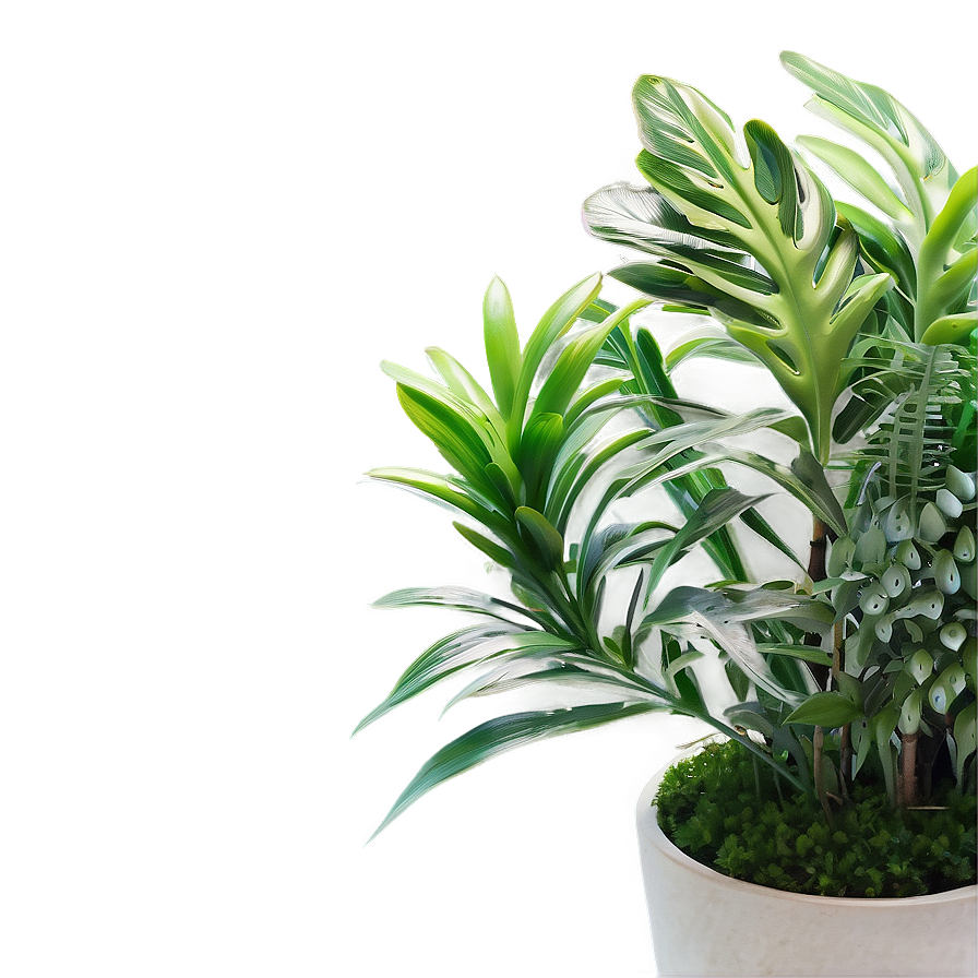 Eco-friendly Artificial Plant Png 06282024 PNG Image