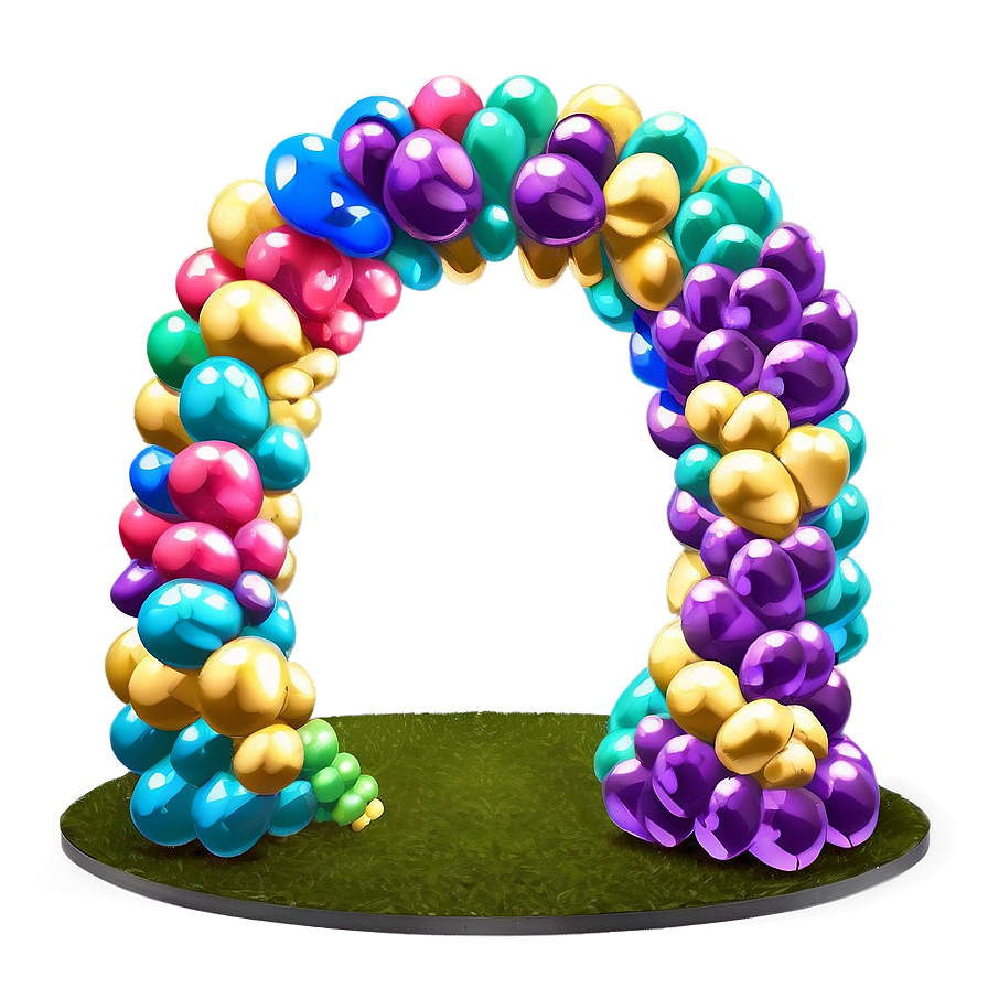 Eco-friendly Balloon Arch Ideas Png 06212024 PNG Image