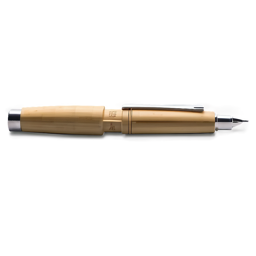 Eco-friendly Bamboo Pen Png 73 PNG Image