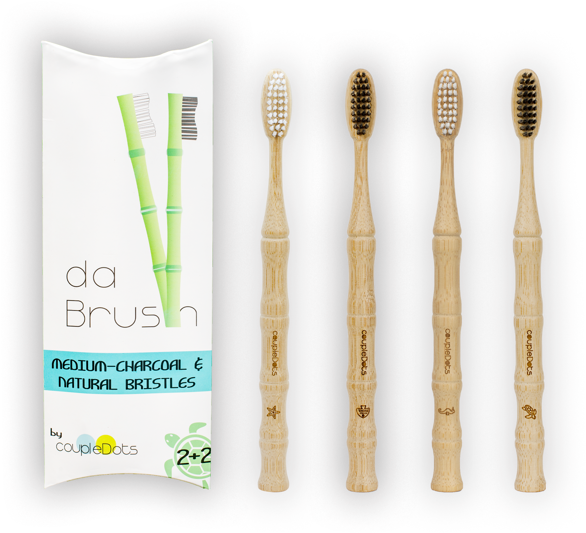 Eco Friendly Bamboo Toothbrushes PNG Image