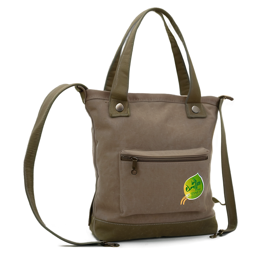 Eco-friendly Canvas Book Bag Png Bae PNG Image