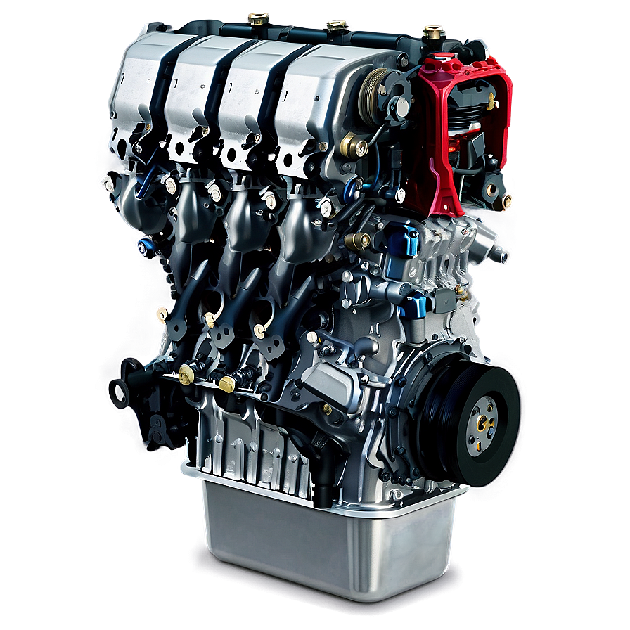 Eco-friendly Car Engine Technology Png Top PNG Image