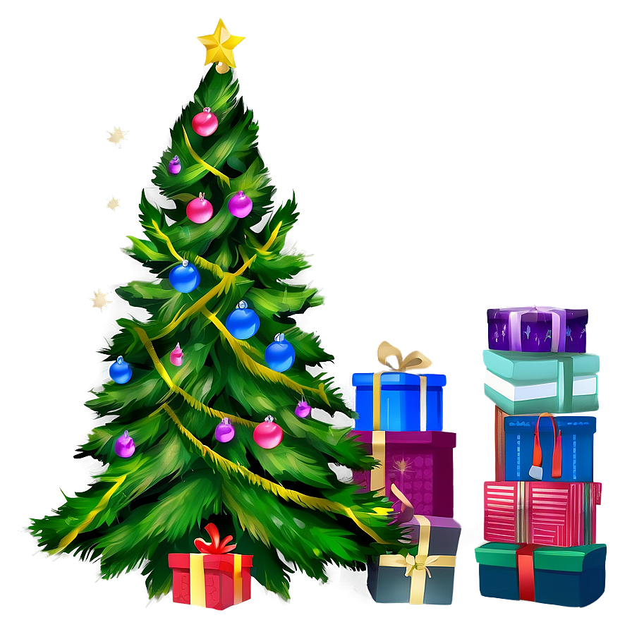 Eco-friendly Christmas Tree Png 44 PNG Image