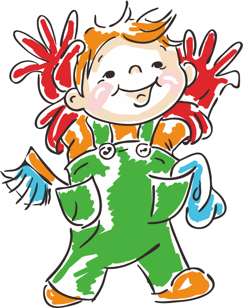 Eco Friendly Cleaning Cartoon Child PNG Image