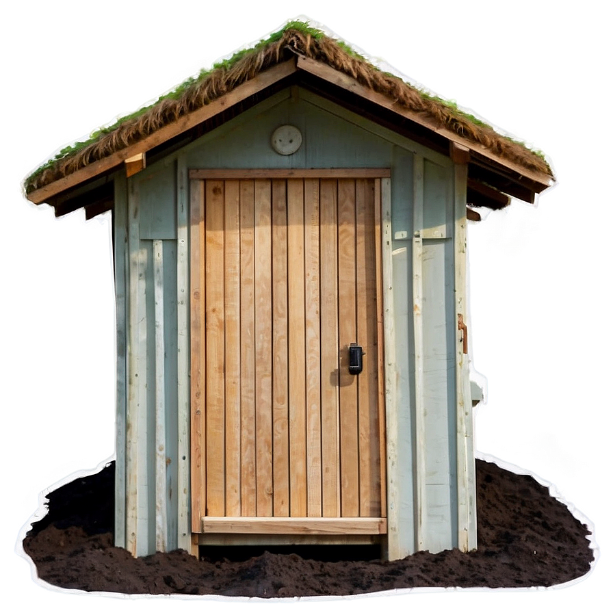 Eco-friendly Composting Outhouse Png 19 PNG Image