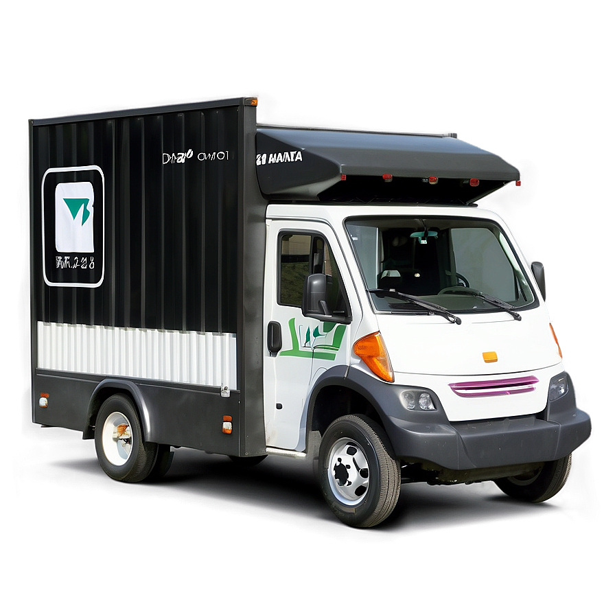 Eco-friendly Electric Mail Truck Png 79 PNG Image