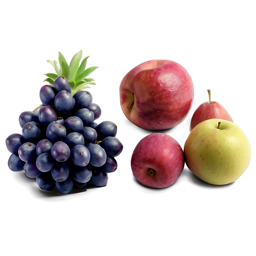 Eco-friendly Fruit Set Png 05212024 PNG Image