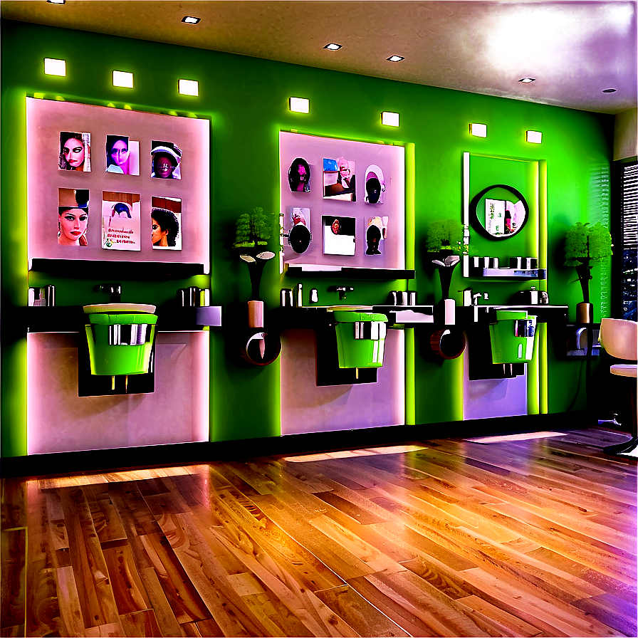 Eco-friendly Hair Salon Png Dty PNG Image