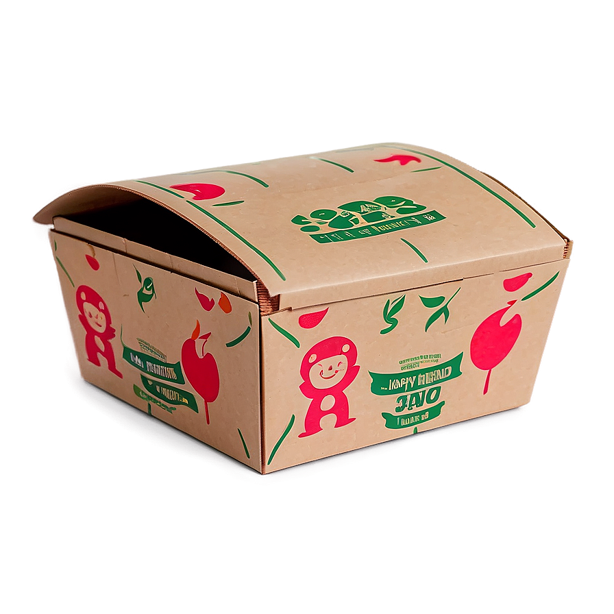 Eco-friendly Happy Meal Box Png 06212024 PNG Image