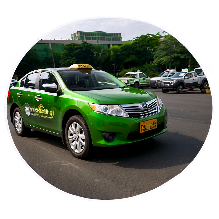 Eco-friendly Taxi Png 74 PNG Image