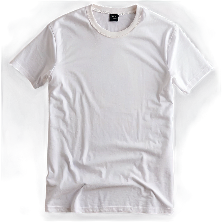 Eco-friendly White Tee Png 06272024 PNG Image