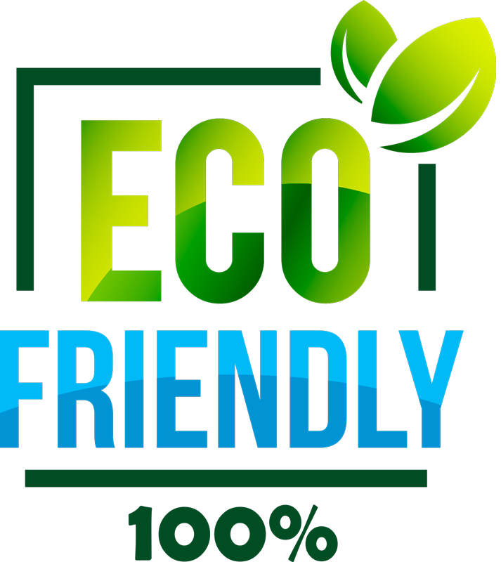 Eco Friendly100 Percent Seal PNG Image