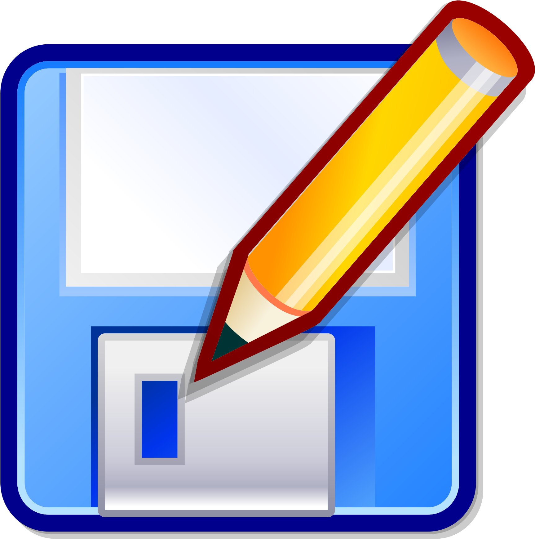 Edit Icon Graphic PNG Image