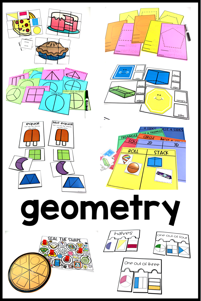 Educational Geometry Activitiesfor Kids PNG Image