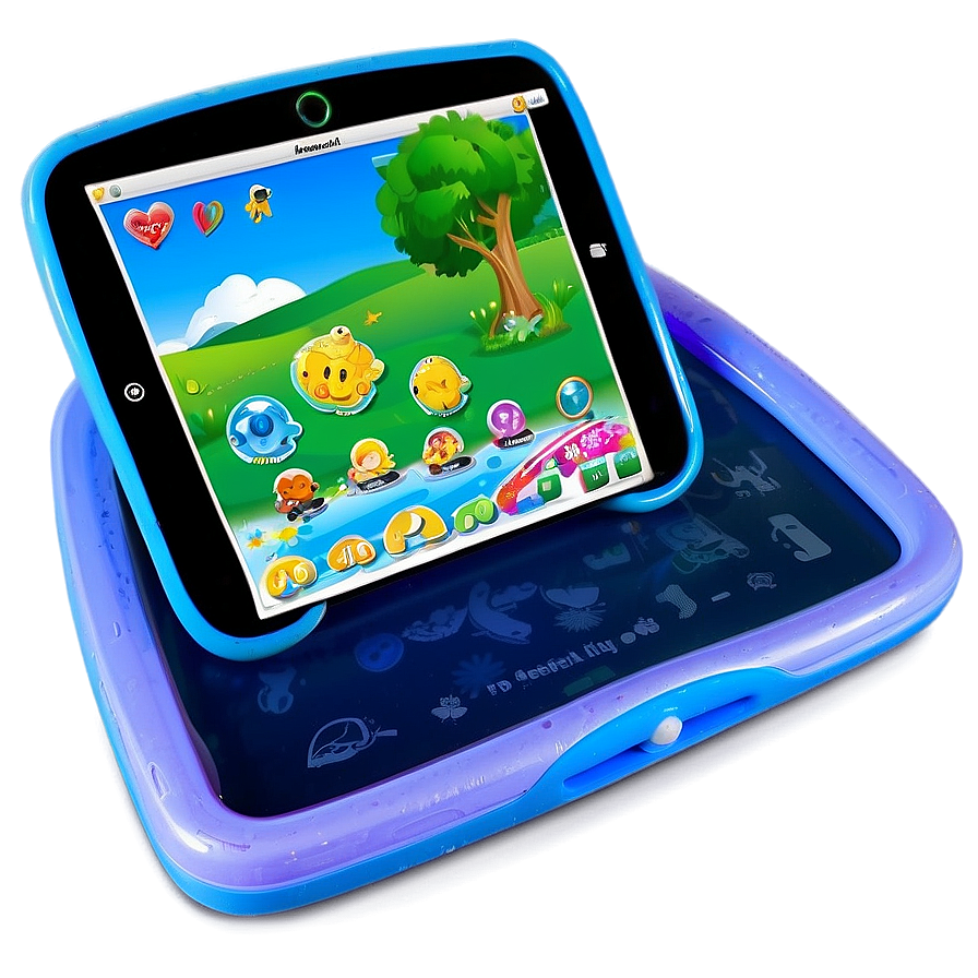 Educational Tablets For Kids Png 1 PNG Image