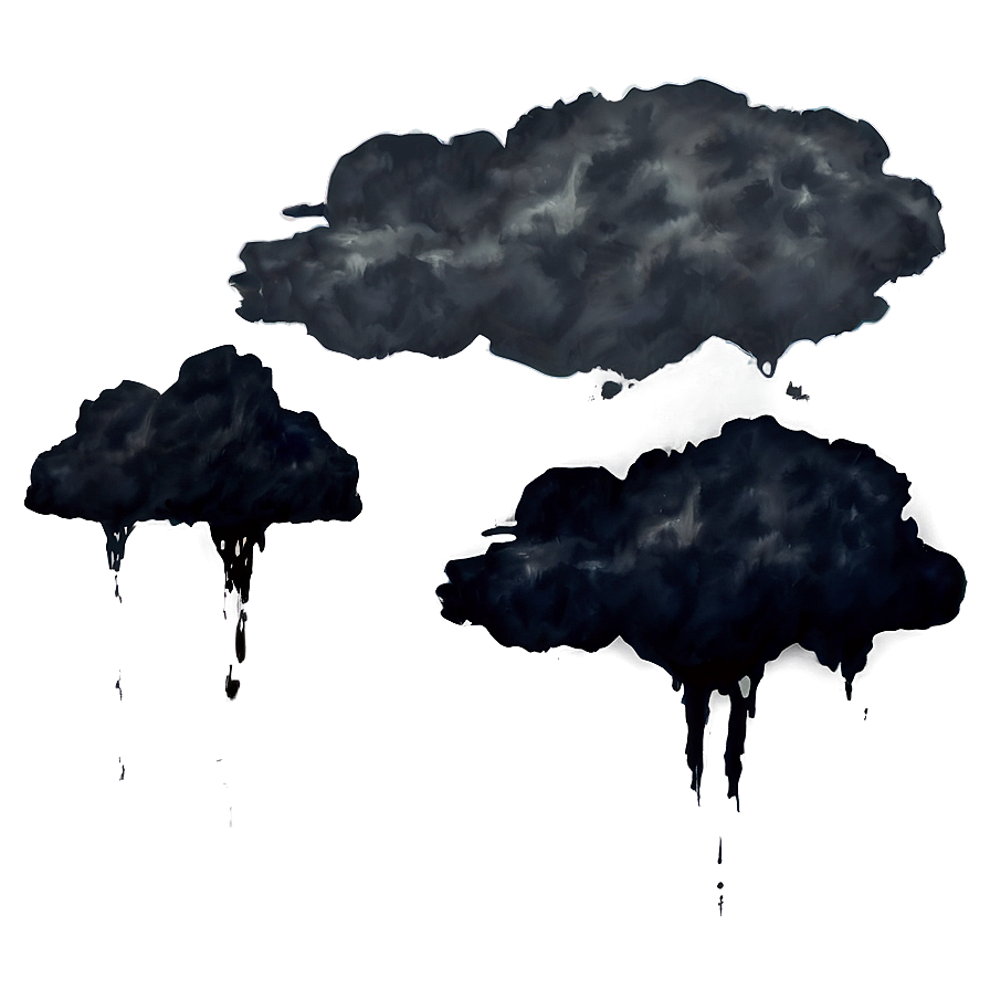 Eerie Black Clouds Png 13 PNG Image