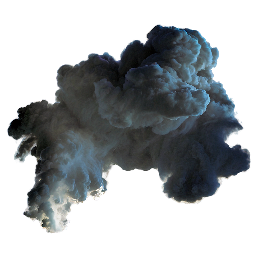 Eerie Black Smoke Png Dmq48 PNG Image