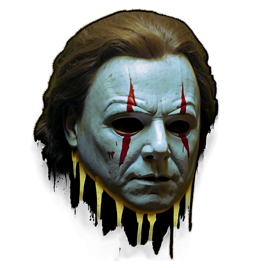 Eerie Michael Myers Face Portrait Png 59 PNG Image